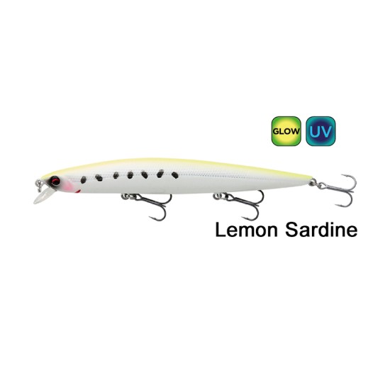 Savage Gear Sea Bass Minnow Floating 14cm 18.5gr Lemon Sardine